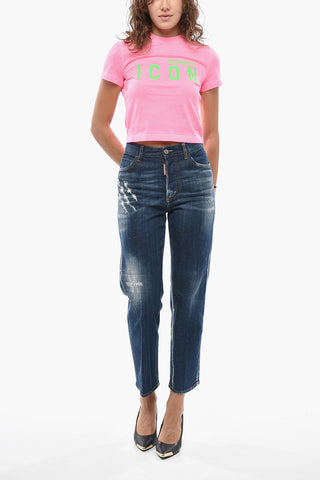 Jeans Mit Distressed-Effekt BOSTON 20cm