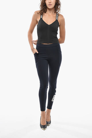 Leggings SCUBA With Logo Print