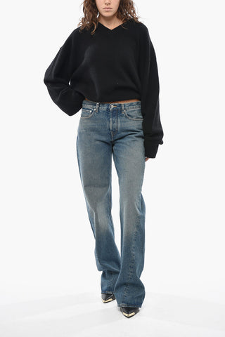 Jeans DILETTA Regular Fit a Vita Alta 23cm