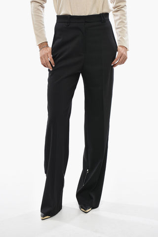 Virgin Wool High-Waisted Trousers ASTOUIN