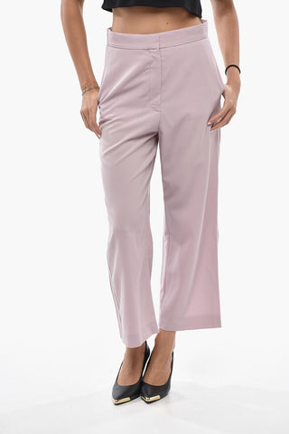 Stretch-Wool Cropped Trousers ALIYA