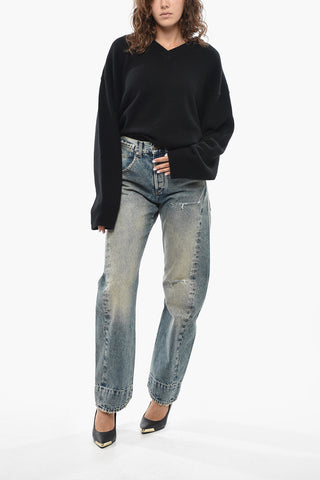 Jeans ETTORE Vintage Effect Regular Rise 21 cm