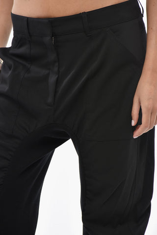 Wollhose TINA mit Drapierung