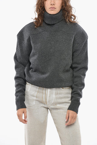 Wool and Cashmere Turtleneck