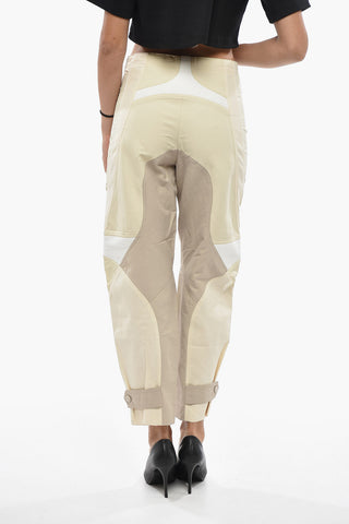 Bikerhose BROOKE mit Patchwork-Design