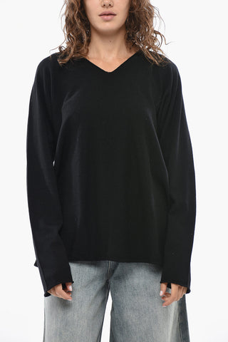 Pullover Mit V-Ausschnitt Aus Kaschmir