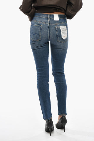 LUXE VINTAGE Jeans Slim Fit ROXANNE With Logo Button 14cm