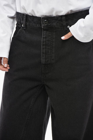 Jeans Relaxed Wide Fit JOZEY Dunkle Waschung 31cm