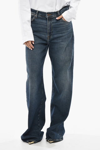 LUXE VINTAGE Stonewashed Jeans LOTTA 32cm