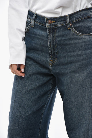 LUXE VINTAGE Stonewashed Jeans LOTTA 32cm