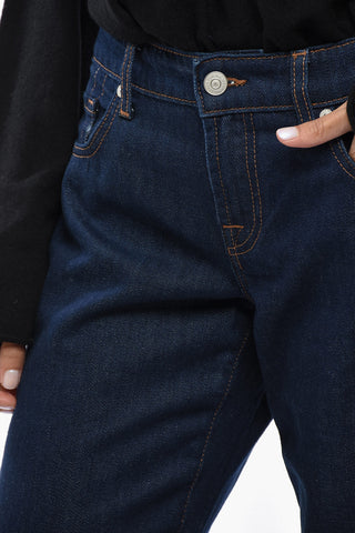 Straight-Leg Jeans FRANKLIN Low Rise 29cm
