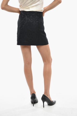 Jacquard Miniskirt in Antemio Pattern