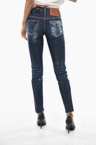 Vintage-Effect Jeans JENNIFER Low-Rise 13cm