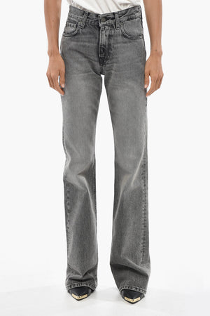 Jeans Mit Dunkler Waschung Und Logoknopf 24cm