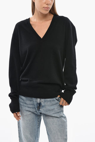 V-Neck Wool Sweater