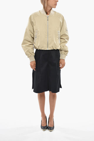 Lightweight Nylon Bomber ROUGEMONT With Zip Closure