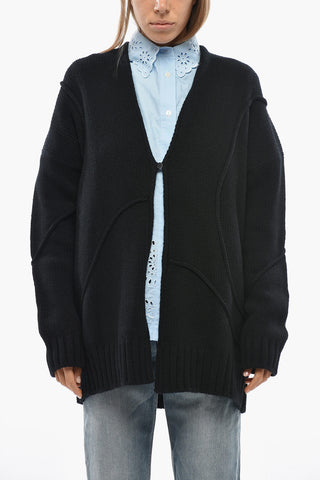 Cardigan in Lana Vergine e Cashmere 