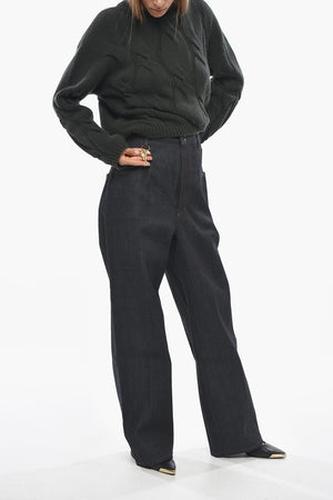 Regular Fit Jeans Mit Sichtbaren Nähten 26cm