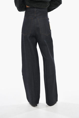 Regular Fit Jeans With Exposed Seams 26cm
