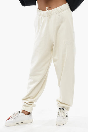 Baumwoll-Jogger Mit Niedriger Taille