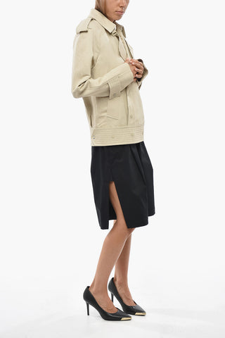 Lightweight Jacket GIU Double-Breasted With Belt
