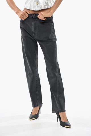 Jeans Leg Twist SEAM A Lavaggio Scuro 18cm