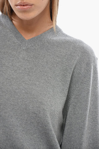 Mohair V-Neck Sweater