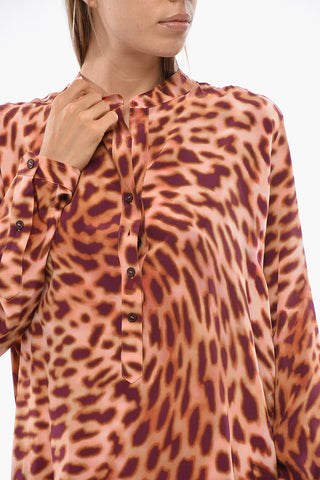 Silk Blouse MARTINI With Animalier Print