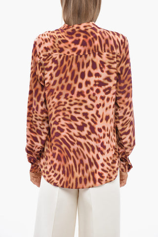Silk Blouse MARTINI With Animalier Print