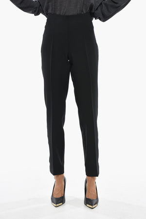 Stretch Virgin Wool Straight-Fit Trousers