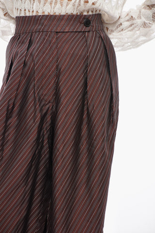 Wide-Leg Pants PAMPLONA Striped
