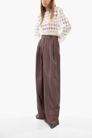Wide-Leg Pants PAMPLONA Striped