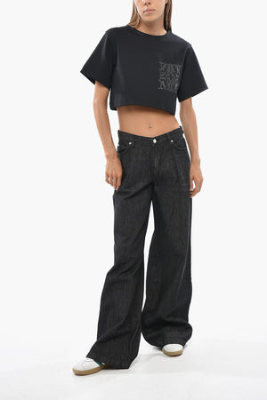 Straight-Leg Jeans Dark Wash 32cm
