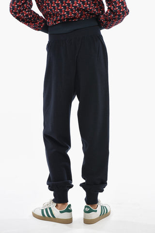 Cashmere Trousers With Elastic Waist