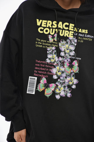 JEANS COUTURE Printed Cotton Hoodie