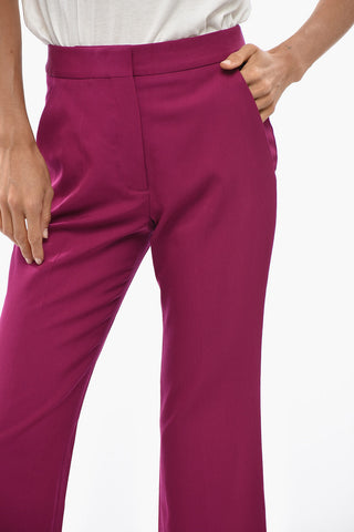 Wool-Blend Cropped Fit Pants CARLIE