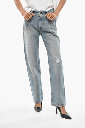 Straight-Leg-Jeans im Vintage-Look 20cm