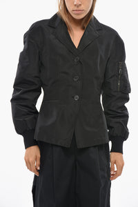 Silk Jacket With Internal Bustier