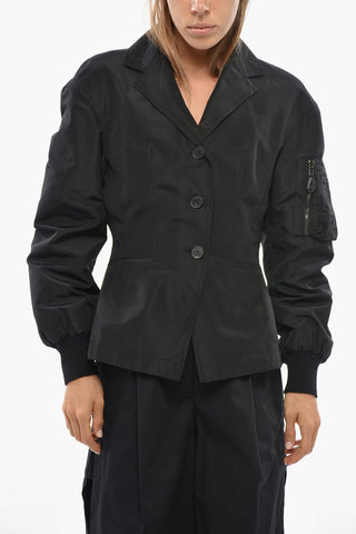 Silk Jacket With Internal Bustier