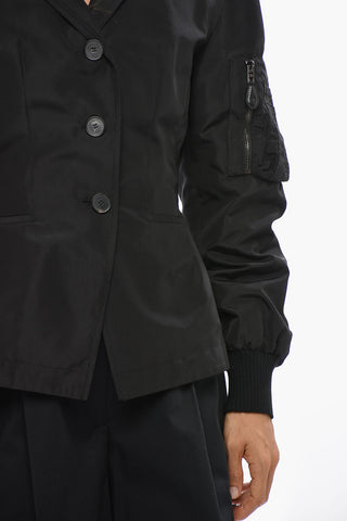 Silk Jacket With Internal Bustier