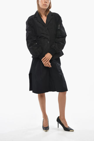 Silk Jacket With Internal Bustier