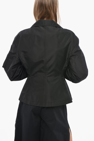 Silk Jacket With Internal Bustier