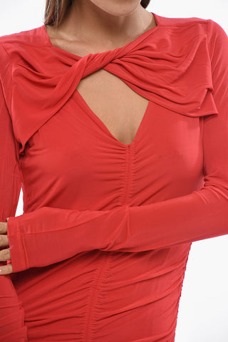 Vestito VOLGANE Attillato e Drappeggiato
