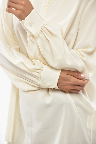 Blusa in Seta Traparente