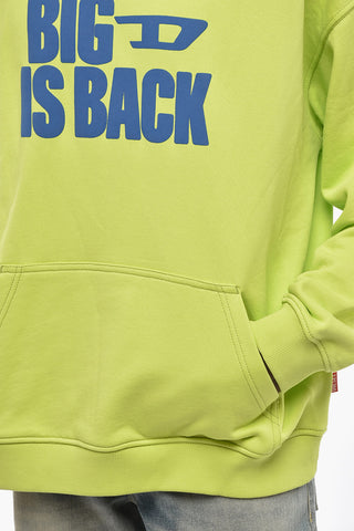 Cotton Hoodie S-BOXT with Raised Front Logo