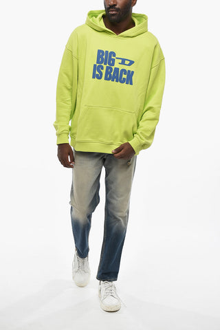 Cotton Hoodie S-BOXT with Raised Front Logo