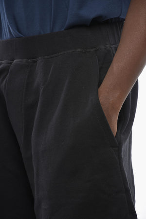 Shorts In Felpa a Tinta Unita