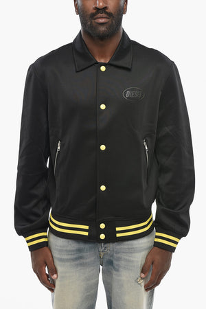 Einfarbige Varsity-Jacke LAKER-EASY mit kontrastierenden Details