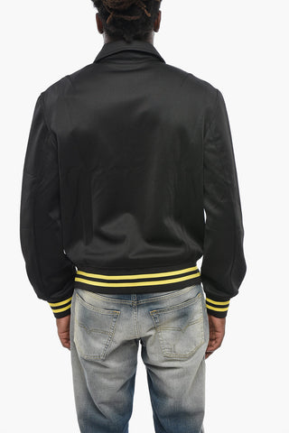 Solid-Color Varsity Jacket LAKER-EASY with Contrasting Details