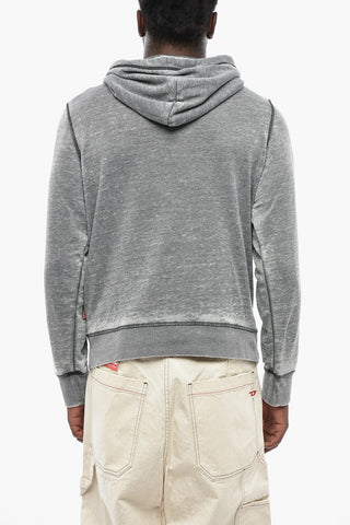Cotton-Blend Hoodie S-GINN-HOOD-PAK with Contrast Stitching